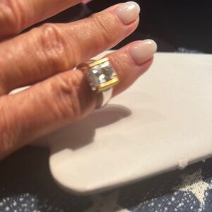 Park Lane  “YouRock” Gold and Silver Ring